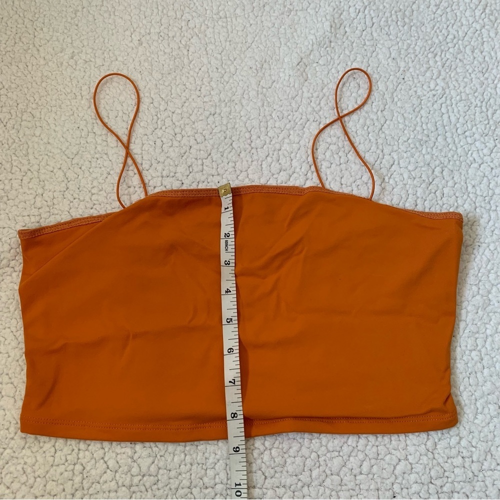 Dynamite Orange Cropped Top - Picture 6 of 6